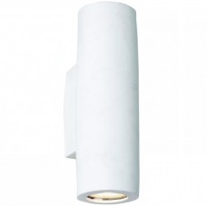 Γύψινη Απλίκα Τοίχου 2xGU10 230V Λευκή 43404